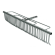 POLETKL030300 Polet Click Pro gazonhark 580 mm Gazonhark voor Click-PRO systeem.

• Ideaal om gemaaid gras en bladeren samen te harken
• 32 gegalvaniseerde tanden uit veerstaal
• Breedte: 580 mm Polet KL030300 gazonhark